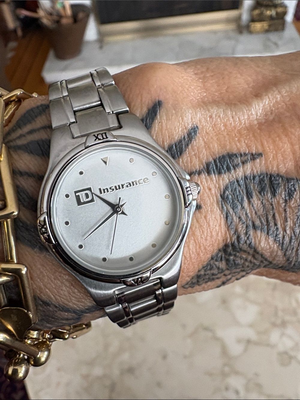 SWEDA TD Insurance Employee Appreciation Stainless Steel Quartz Watch